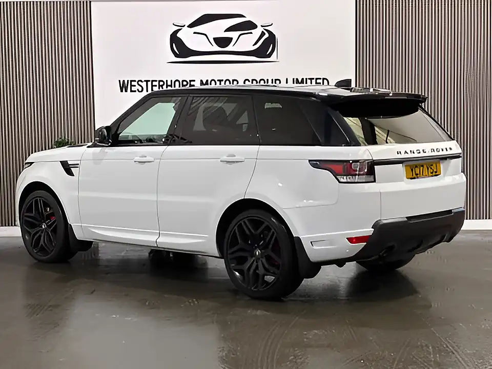 Used 2017 Land Rover Range Rover Sport Autobiography Dynamic White - Interior and Exterior details 2