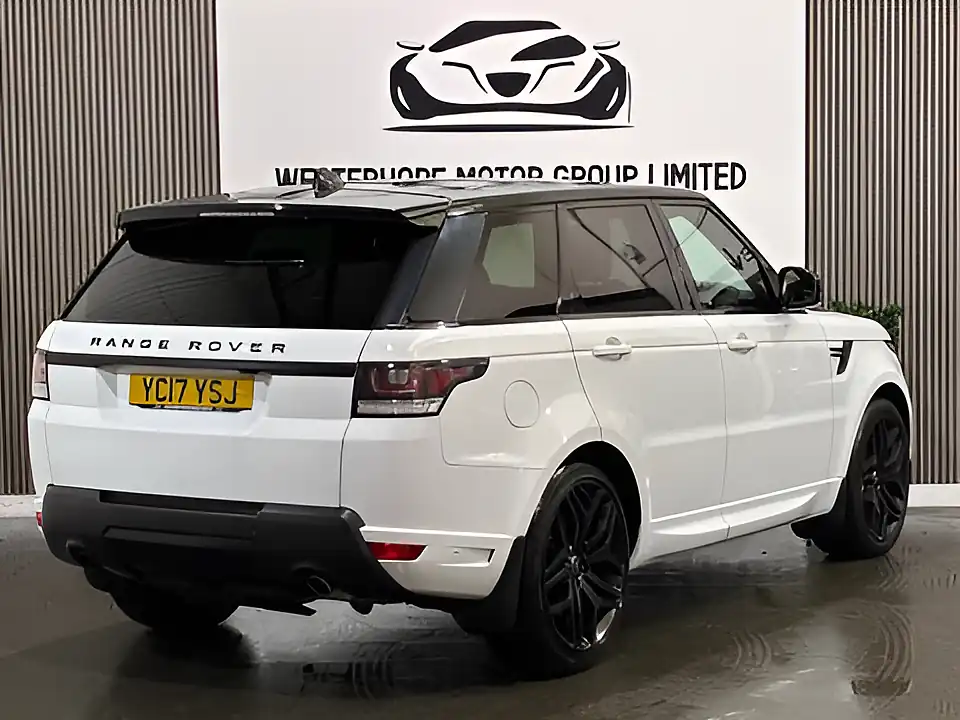 Used 2017 Land Rover Range Rover Sport Autobiography Dynamic White - Interior and Exterior details 4