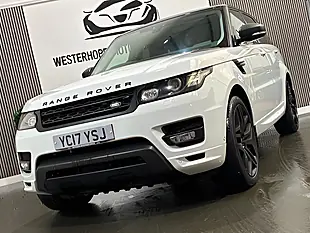 Used 2017 Land Rover Range Rover Sport Autobiography Dynamic White - Interior and Exterior details 8