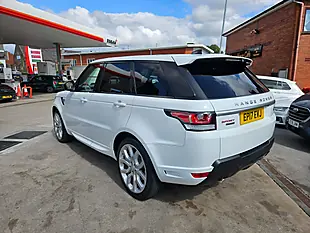 Used 2017 Land Rover Range Rover Sport Autobiography Dynamic White - Interior and Exterior details 18