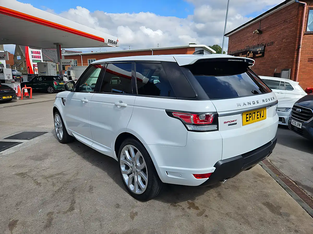 Used 2017 Land Rover Range Rover Sport Autobiography Dynamic White - Interior and Exterior details 18