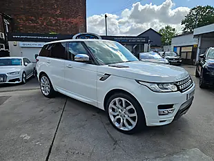 Used 2017 Land Rover Range Rover Sport Autobiography Dynamic White - Interior and Exterior details 2