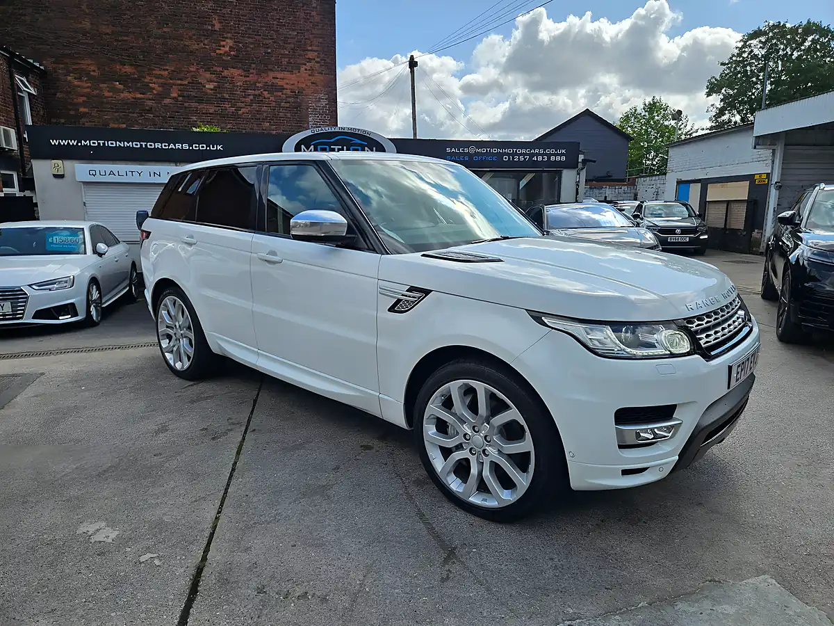 Used 2017 Land Rover Range Rover Sport Autobiography Dynamic White - Interior and Exterior details 2