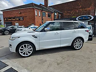 Used 2017 Land Rover Range Rover Sport Autobiography Dynamic White - Interior and Exterior details 3