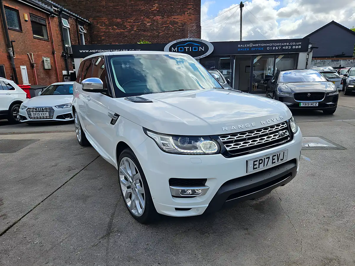 Used 2017 Land Rover Range Rover Sport Autobiography Dynamic White - Interior and Exterior details 6
