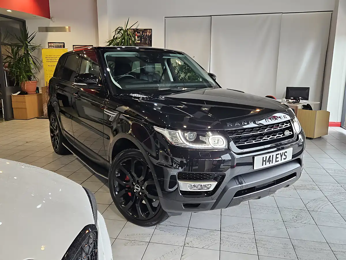 Used 2017 Land Rover Range Rover Sport Hse Black - Front View