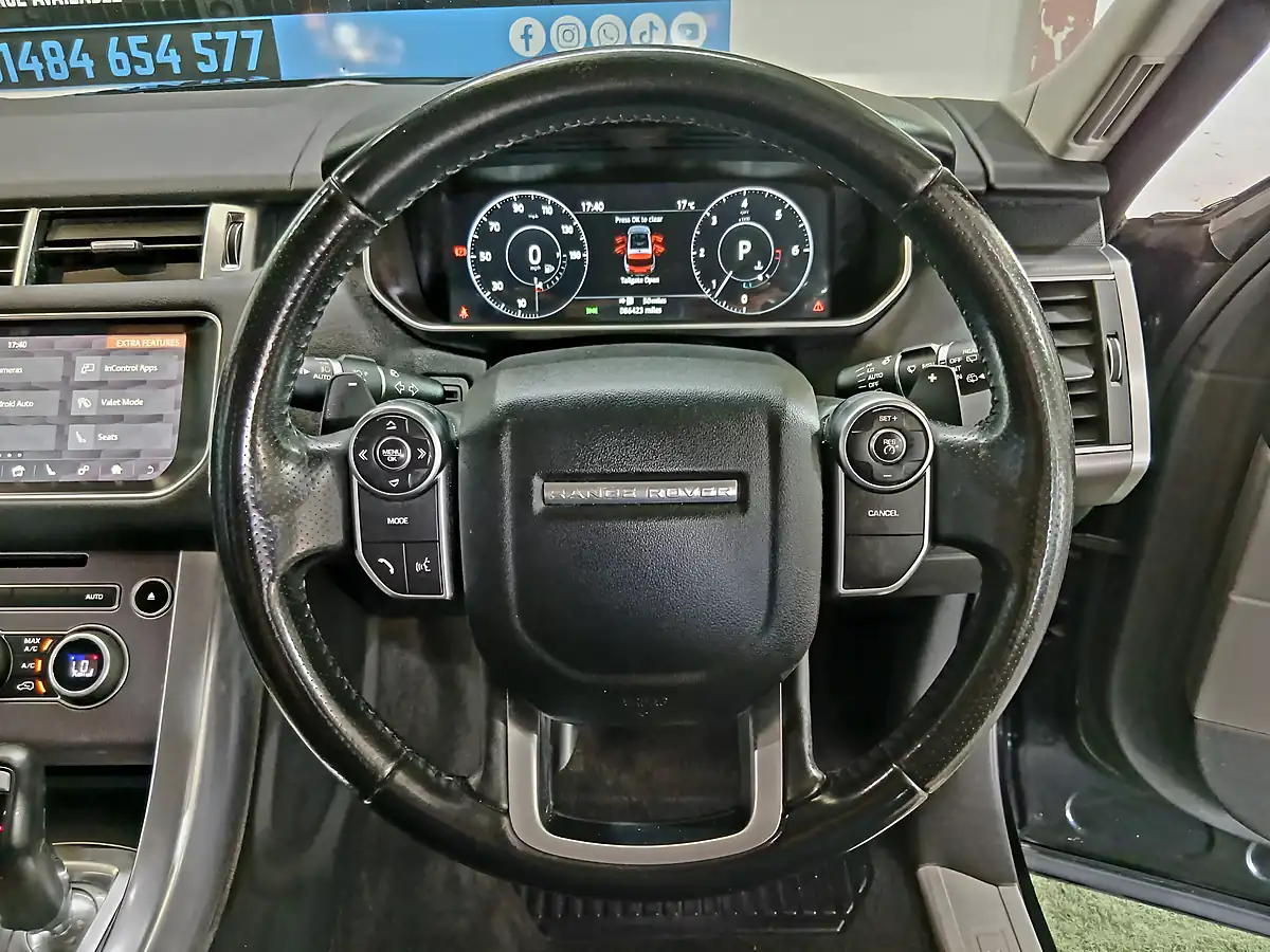 Used 2017 Land Rover Range Rover Sport Hse Black - Interior and Exterior details 10