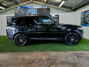 Used 2017 Land Rover Range Rover Sport Hse Black - Interior and Exterior details 2