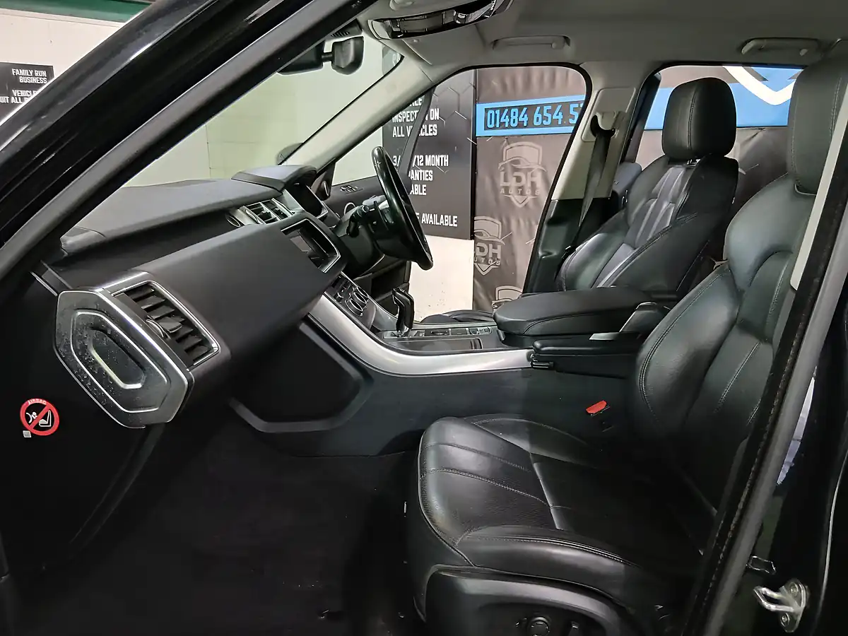Used 2017 Land Rover Range Rover Sport Hse Black - Interior and Exterior details 8