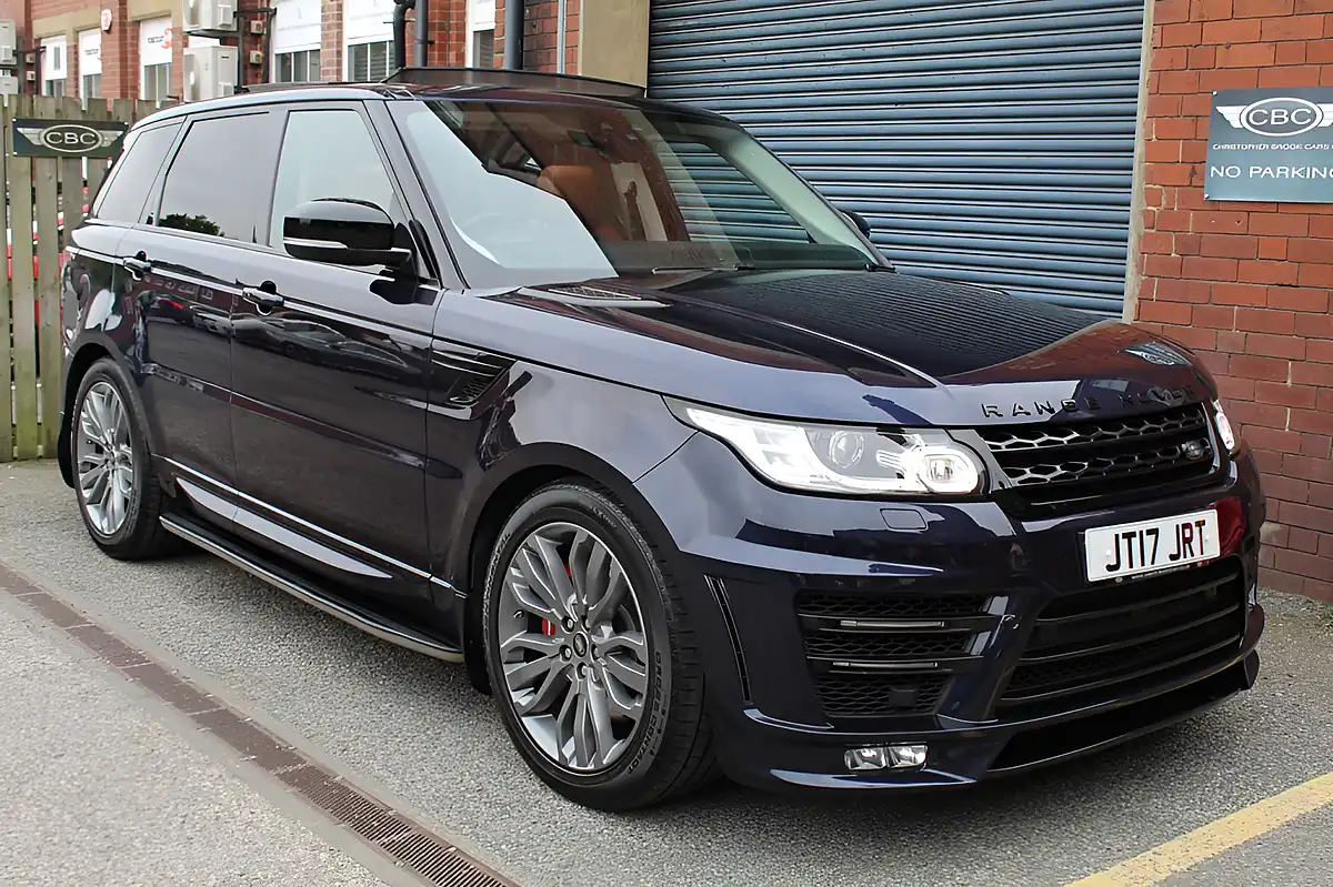 Used 2017 Land Rover Range Rover Sport Hse Dynamic Blue - Front View