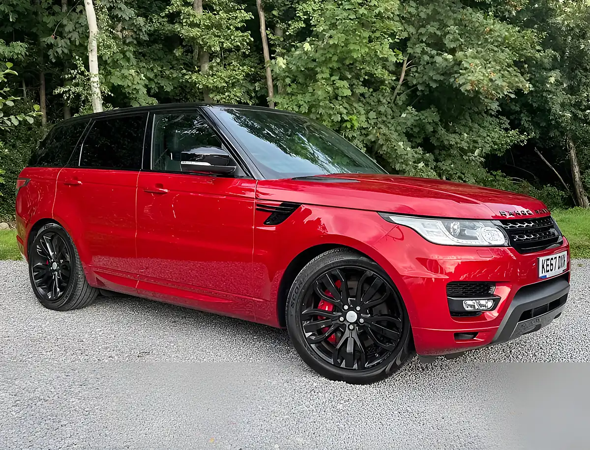 Used 2017 Land Rover Range Rover Sport Hse Dynamic Firenze Red - Front View