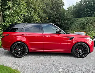 Used 2017 Land Rover Range Rover Sport Hse Dynamic Firenze Red - Interior and Exterior details 2