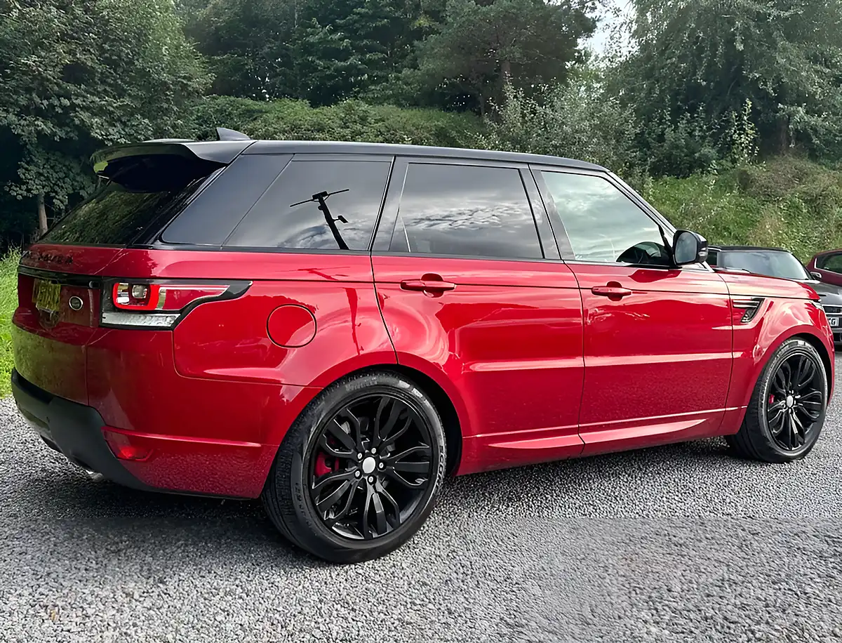 Used 2017 Land Rover Range Rover Sport Hse Dynamic Firenze Red - Interior and Exterior details 3