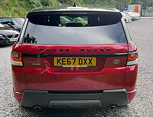 Used 2017 Land Rover Range Rover Sport Hse Dynamic Firenze Red - Interior and Exterior details 4