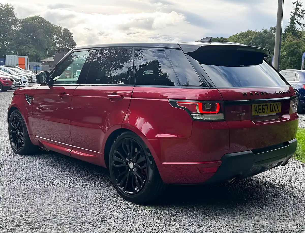Used 2017 Land Rover Range Rover Sport Hse Dynamic Firenze Red - Interior and Exterior details 5