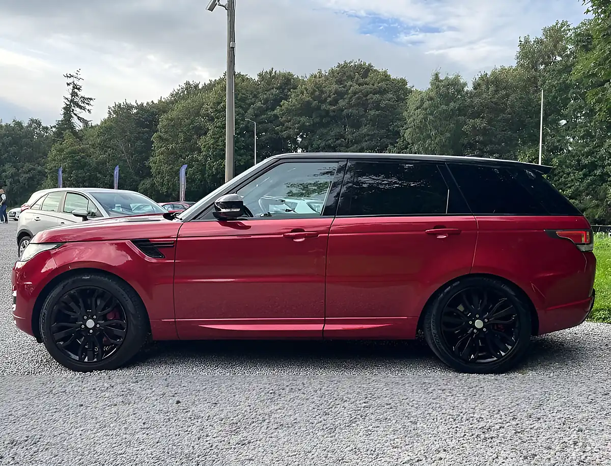 Used 2017 Land Rover Range Rover Sport Hse Dynamic Firenze Red - Interior and Exterior details 6