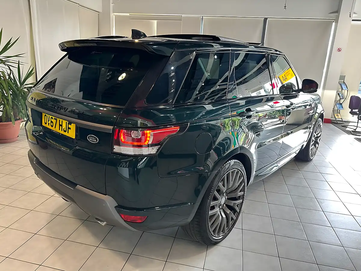 Used 2017 Land Rover Range Rover Sport Hse Dynamic Green - Interior and Exterior details 6