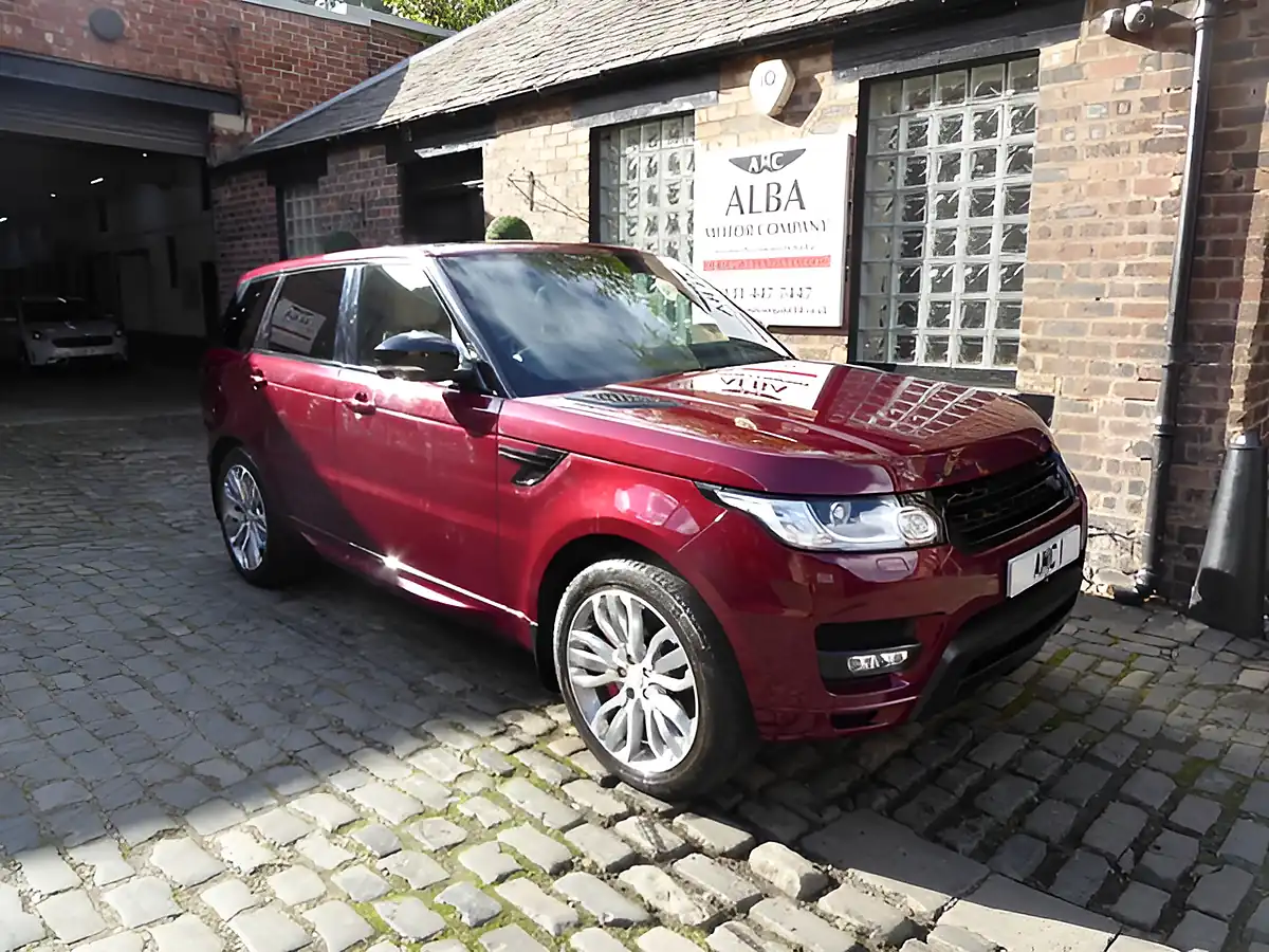 Used 2017 Land Rover Range Rover Sport Hse Dynamic Red - Front View