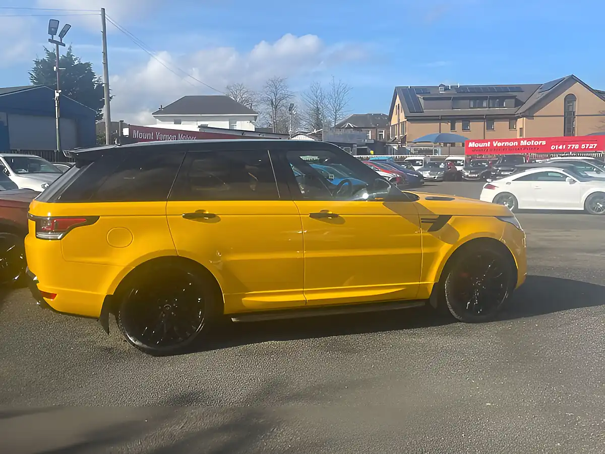 Used 2017 Land Rover Range Rover Sport Hse Dynamic Yellow - Interior and Exterior details 10