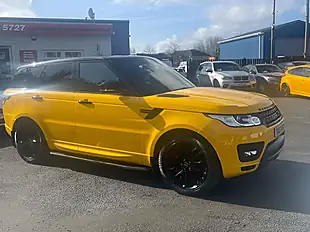 Used 2017 Land Rover Range Rover Sport Hse Dynamic Yellow - Interior and Exterior details 11