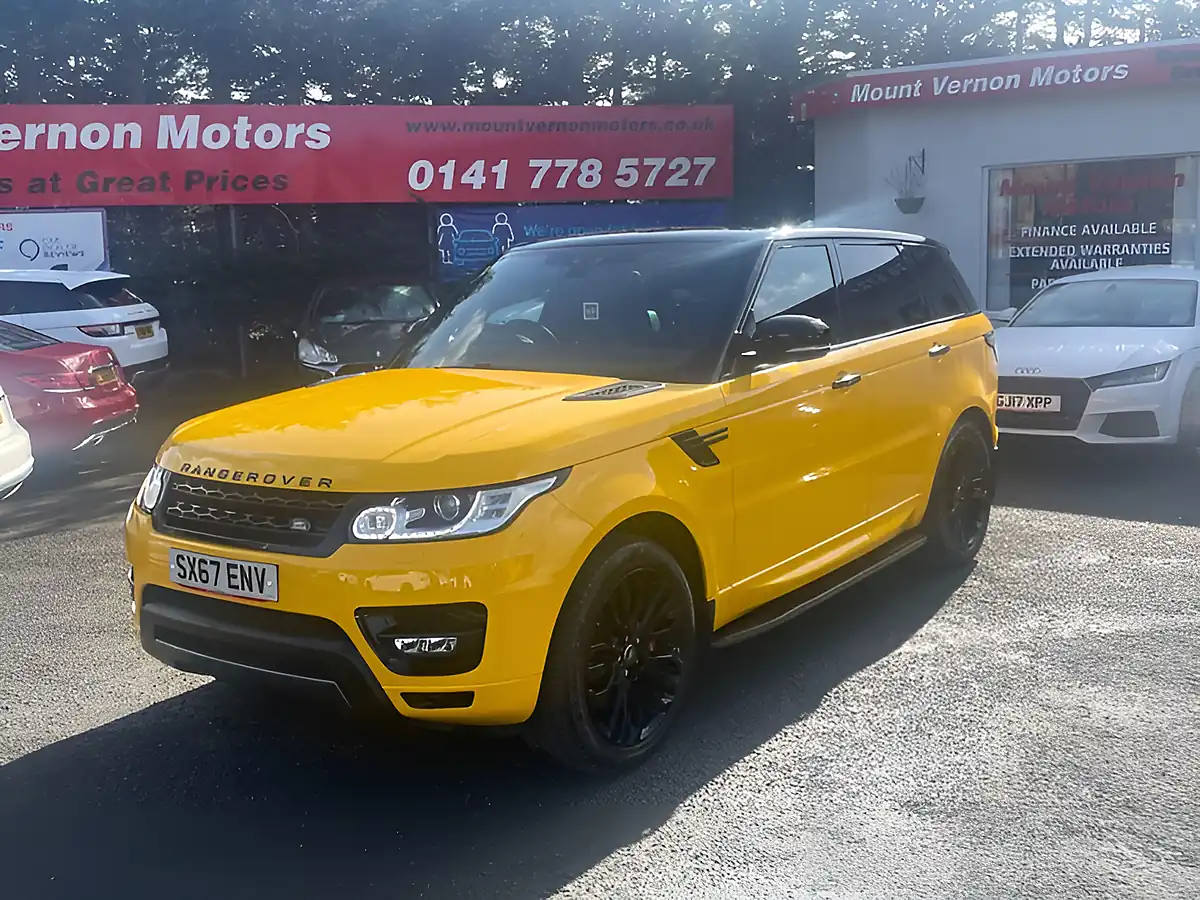 Used 2017 Land Rover Range Rover Sport Hse Dynamic Yellow - Interior and Exterior details 4