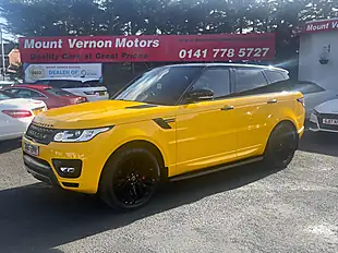 Used 2017 Land Rover Range Rover Sport Hse Dynamic Yellow - Interior and Exterior details 5