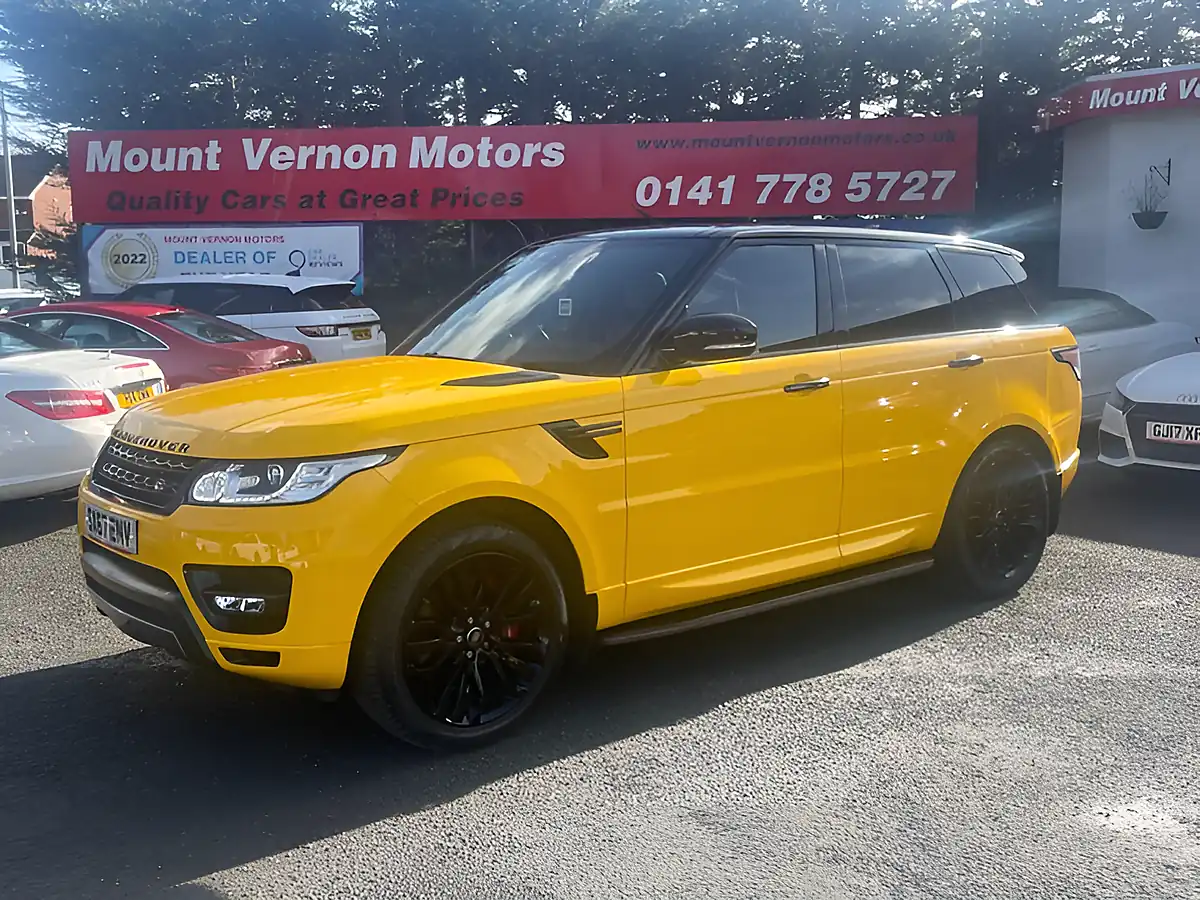 Used 2017 Land Rover Range Rover Sport Hse Dynamic Yellow - Interior and Exterior details 5