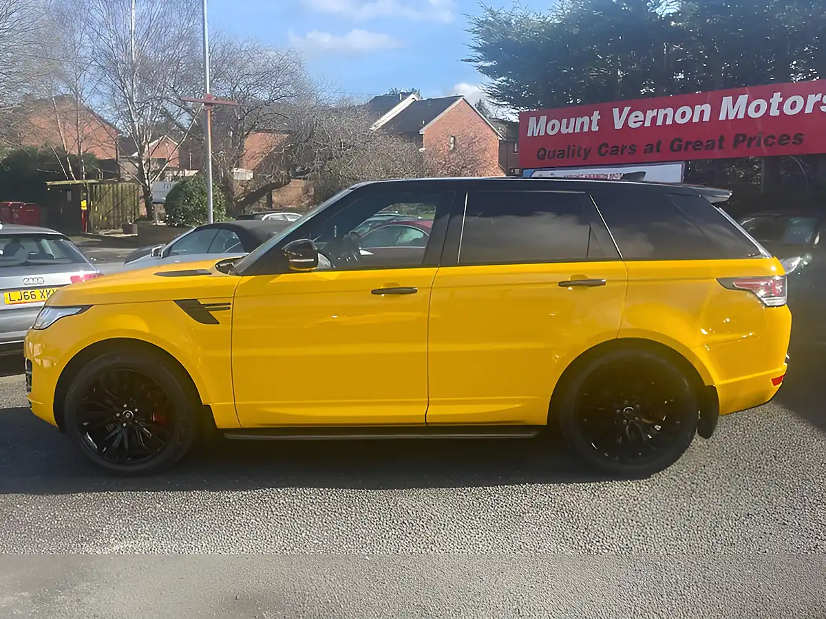 Used 2017 Land Rover Range Rover Sport Hse Dynamic Yellow - Interior and Exterior details 6