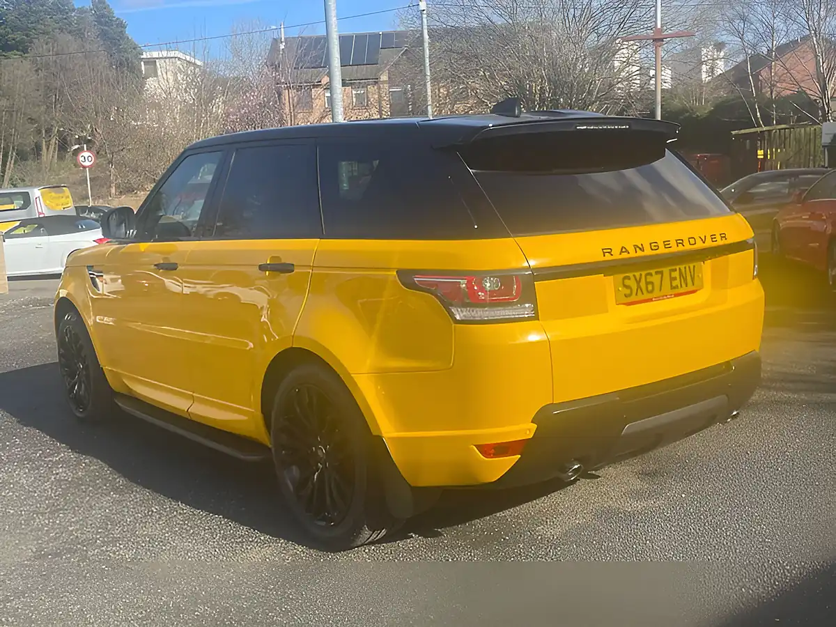 Used 2017 Land Rover Range Rover Sport Hse Dynamic Yellow - Interior and Exterior details 7