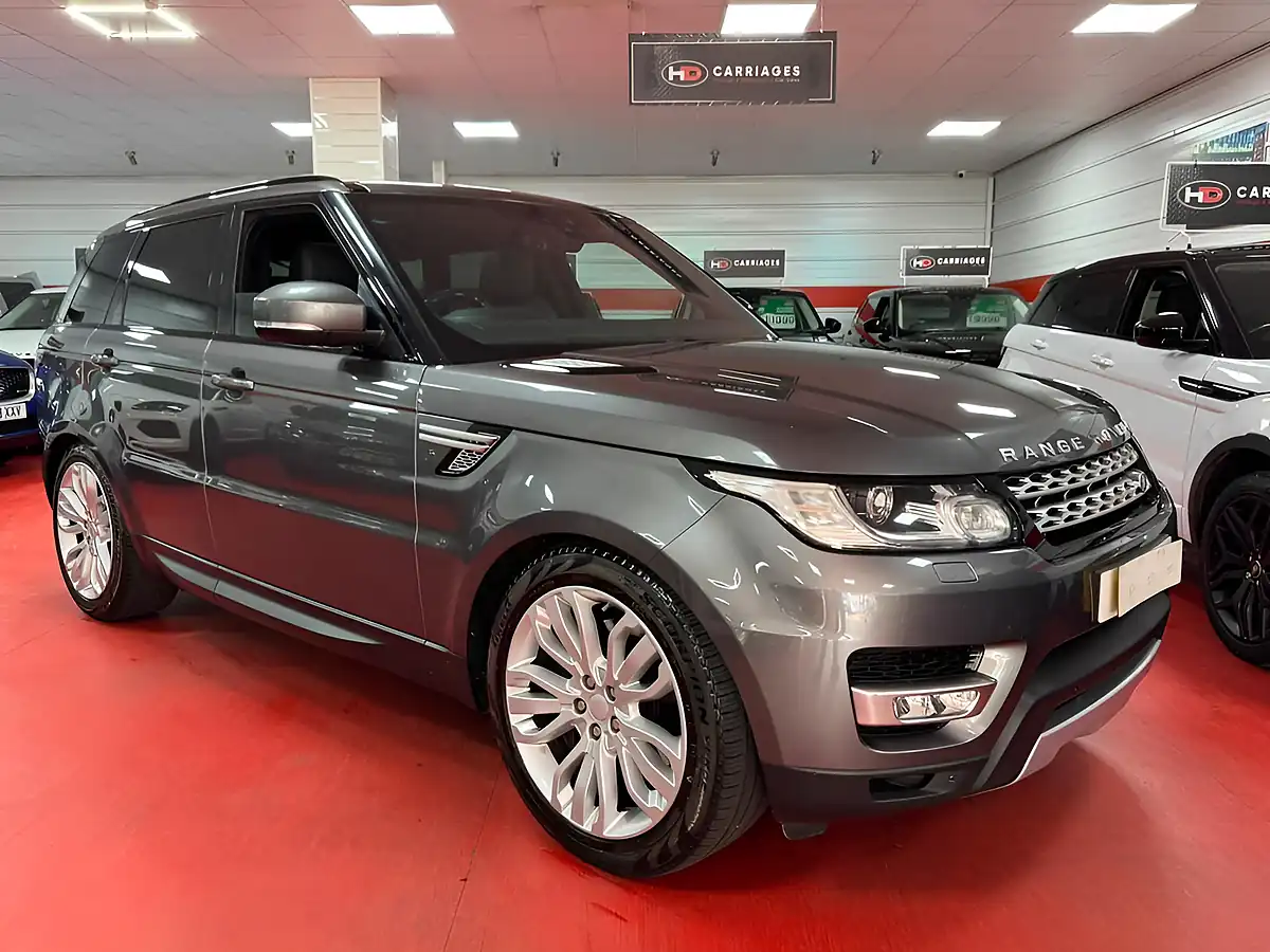Used 2017 Land Rover Range Rover Sport Hse Grey - Front View