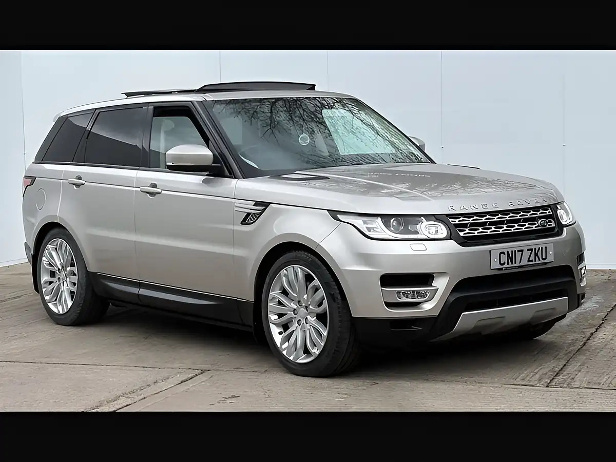 Used 2017 Land Rover Range Rover Sport Hse Indus Silver - Front View
