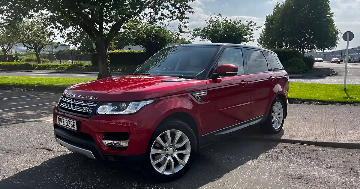 Used 2017 Land Rover Range Rover Sport Hse Red - Front View