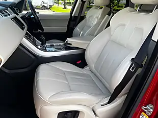 Used 2017 Land Rover Range Rover Sport Hse Red - Interior and Exterior details 15