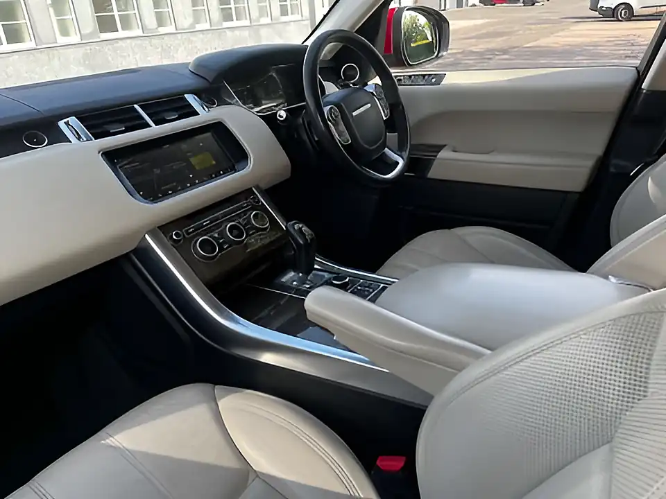 Used 2017 Land Rover Range Rover Sport Hse Red - Interior and Exterior details 16