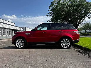 Used 2017 Land Rover Range Rover Sport Hse Red - Interior and Exterior details 2