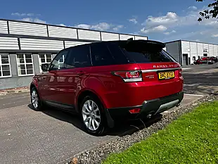 Used 2017 Land Rover Range Rover Sport Hse Red - Interior and Exterior details 3