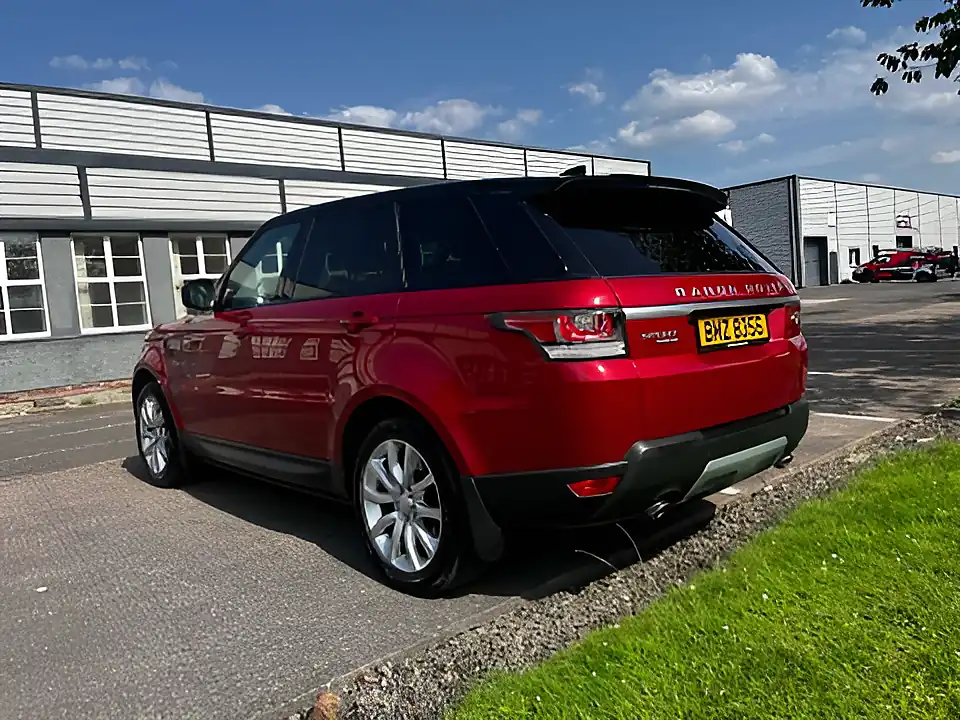 Used 2017 Land Rover Range Rover Sport Hse Red - Interior and Exterior details 3