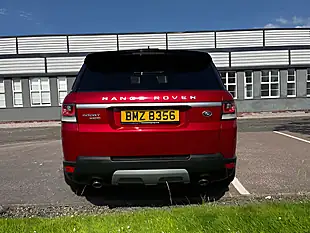 Used 2017 Land Rover Range Rover Sport Hse Red - Interior and Exterior details 5