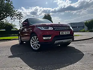 Used 2017 Land Rover Range Rover Sport Hse Red - Interior and Exterior details 6