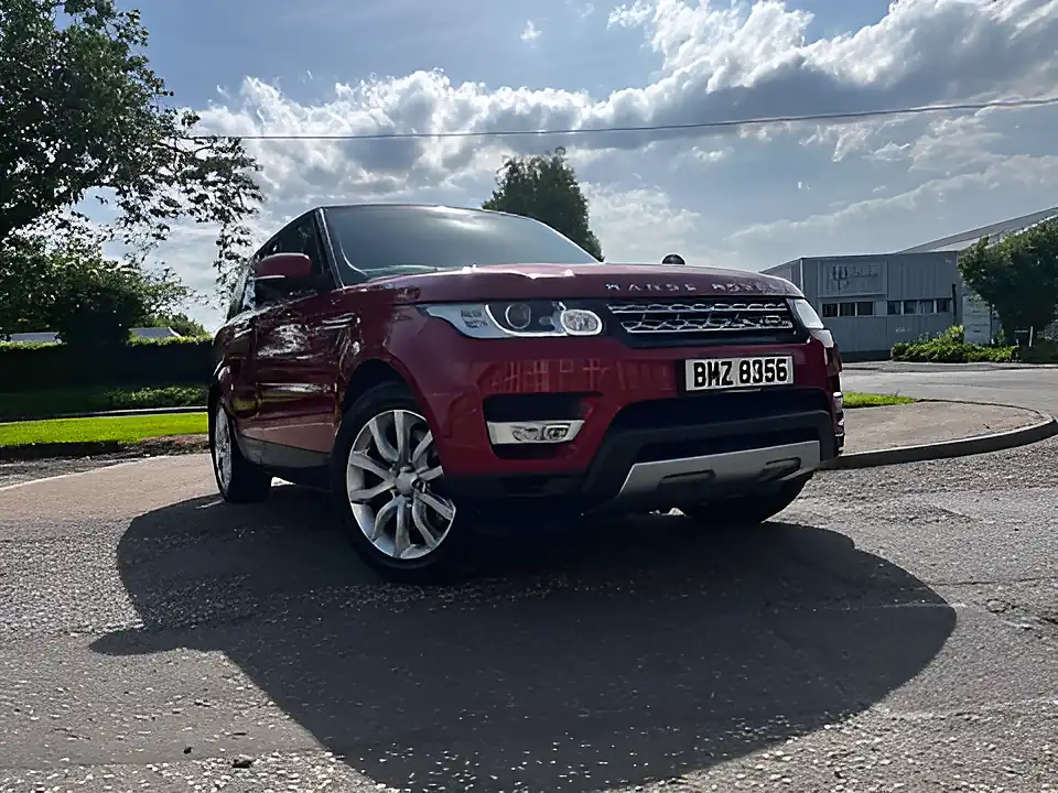 Used 2017 Land Rover Range Rover Sport Hse Red - Interior and Exterior details 6