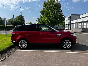 Used 2017 Land Rover Range Rover Sport Hse Red - Interior and Exterior details 7