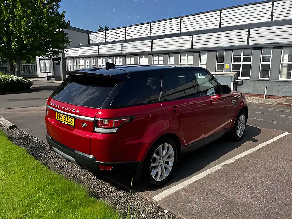 Used 2017 Land Rover Range Rover Sport Hse Red - Interior and Exterior details 8