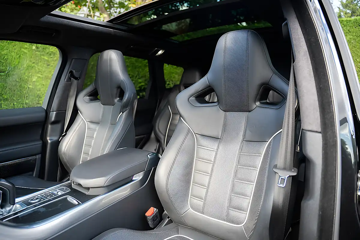 Used 2017 Land Rover Range Rover Sport Svr Black - Interior and Exterior details 13