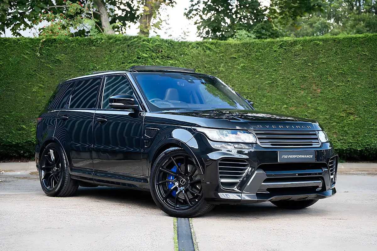 Used 2017 Land Rover Range Rover Sport Svr Black - Interior and Exterior details 5