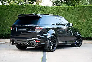 Used 2017 Land Rover Range Rover Sport Svr Black - Interior and Exterior details 7