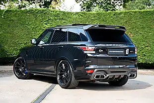 Used 2017 Land Rover Range Rover Sport Svr Black - Interior and Exterior details 9