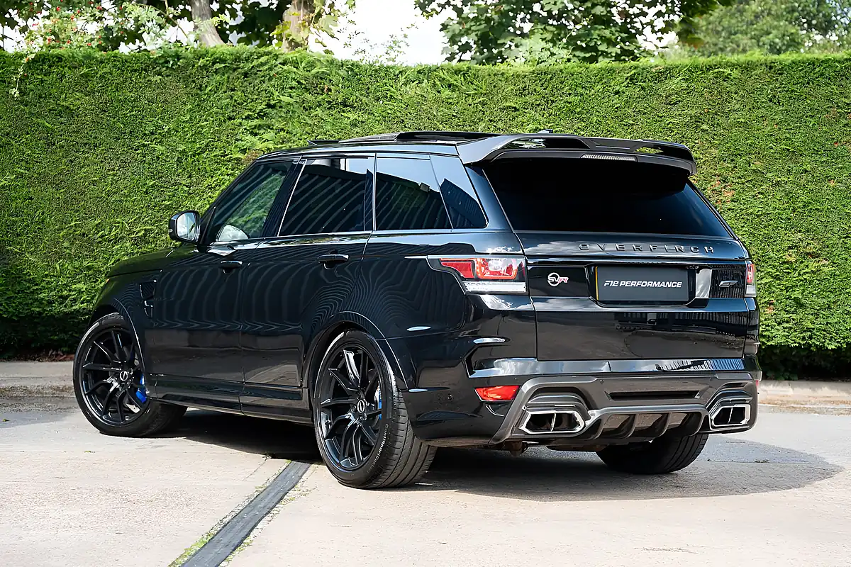 Used 2017 Land Rover Range Rover Sport Svr Black - Interior and Exterior details 9