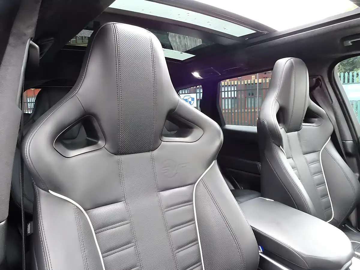 Used 2017 Land Rover Range Rover Sport Svr Blue - Interior and Exterior details 6