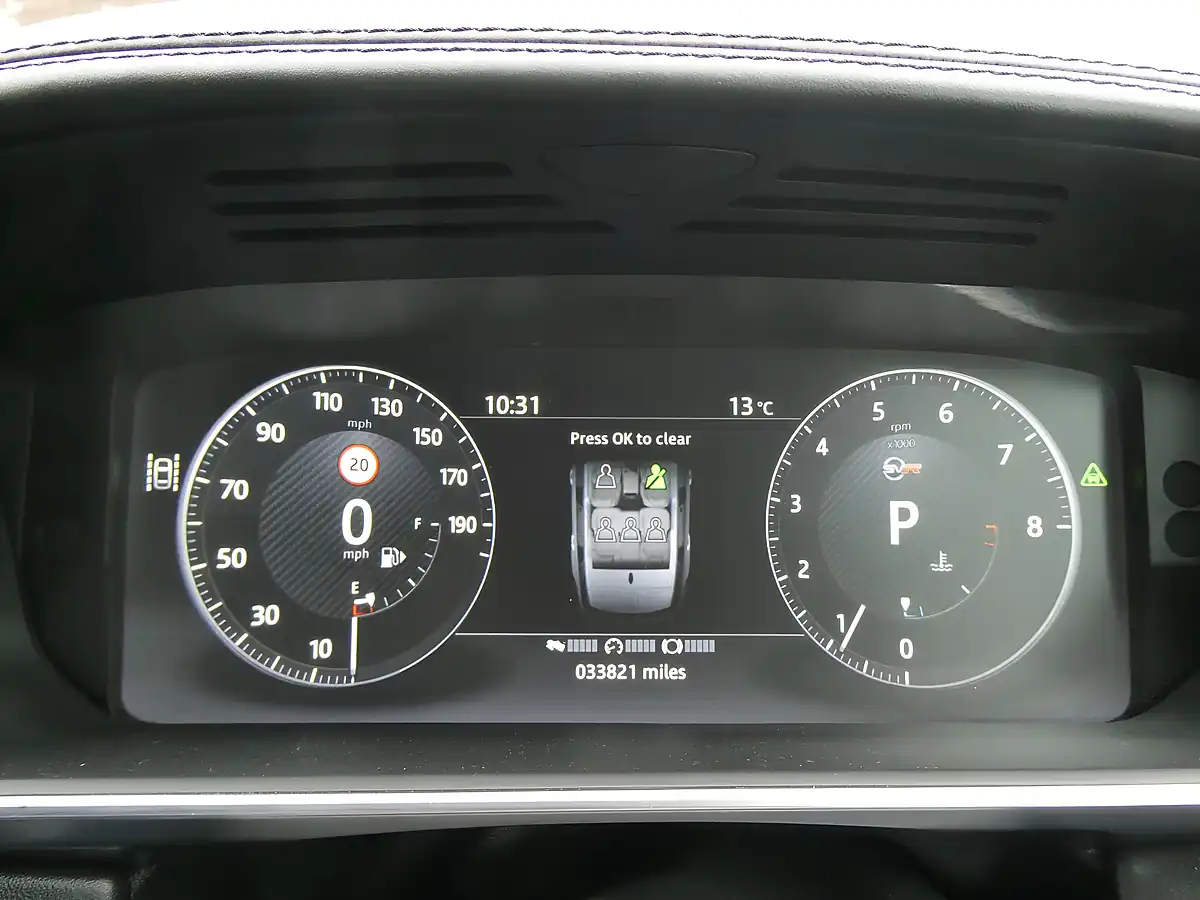 Used 2017 Land Rover Range Rover Sport Svr Blue - Interior and Exterior details 9