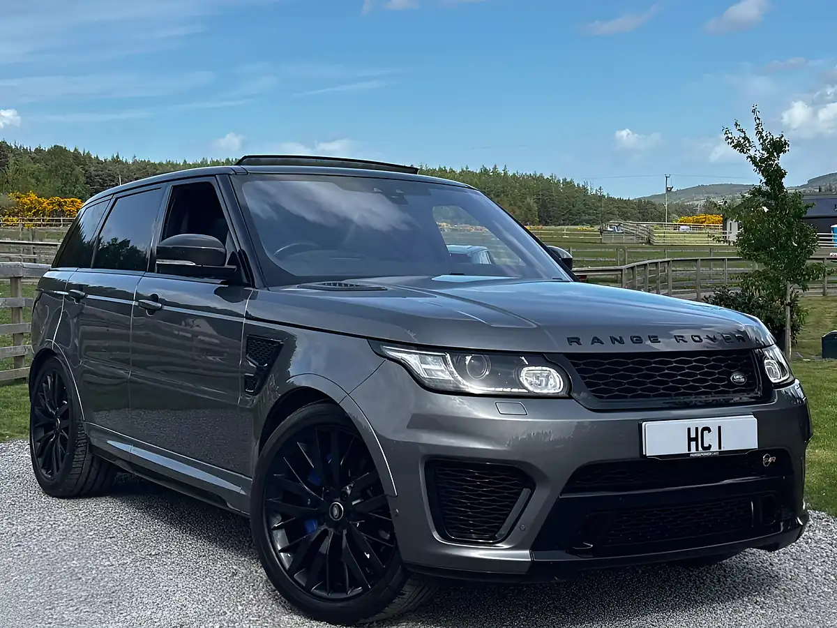 Used 2017 Land Rover Range Rover Sport Svr Grey - Front View